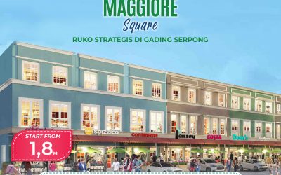 Ruko Maggiore Grande Paramount Serpong Harga Mulai 1.8 Milyar